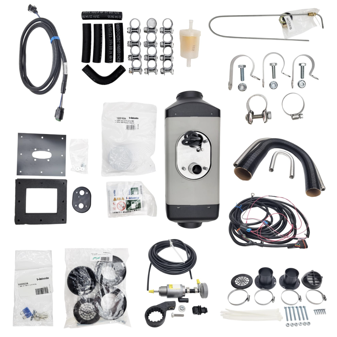 Webasto Air Top 2000 STC Gasoline 12v Heater Kit — Off Grid Webasto Air Top 2000 STC Gasoline 12v Heater Kit — Off Grid